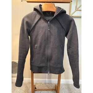 Lululemon Hoodie Full Zip Thick 4 Gray